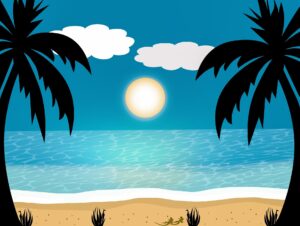 WARM SUMMER CALYPSO SUNSHINE MUSIC 0:30"