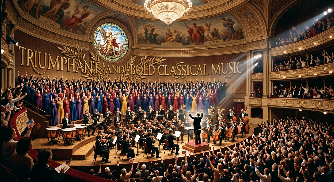 TRIUMPHANT AND BOLD CLASSICAL MUSIC 1:01"